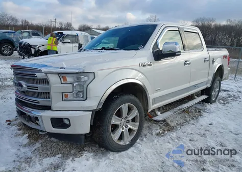 2017 Ford F-150 Platinum from USA, damaged, VIN 1FTEW1EG0HFB20342